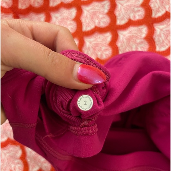 Lululemon raspberry align tank - Picture 3 of 3